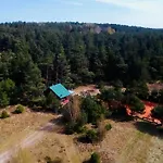 Letniskowy Z Kortem Tenisowym Karwia بيت خشبي